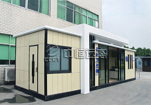 铝塑板市政真空环保厕所样品